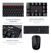 TECLADO MOUSE KM8101 INALAMBRICO GENIUS